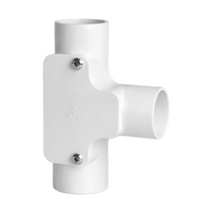 TÊ CÓ NẮP PVC