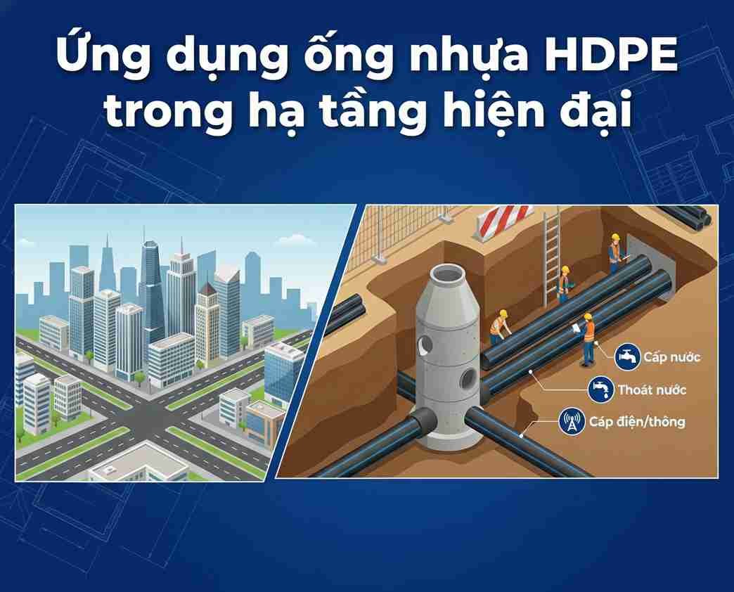 Ống nhựa HDPE ứng dụng trong hạ tầng hiện đại-V2