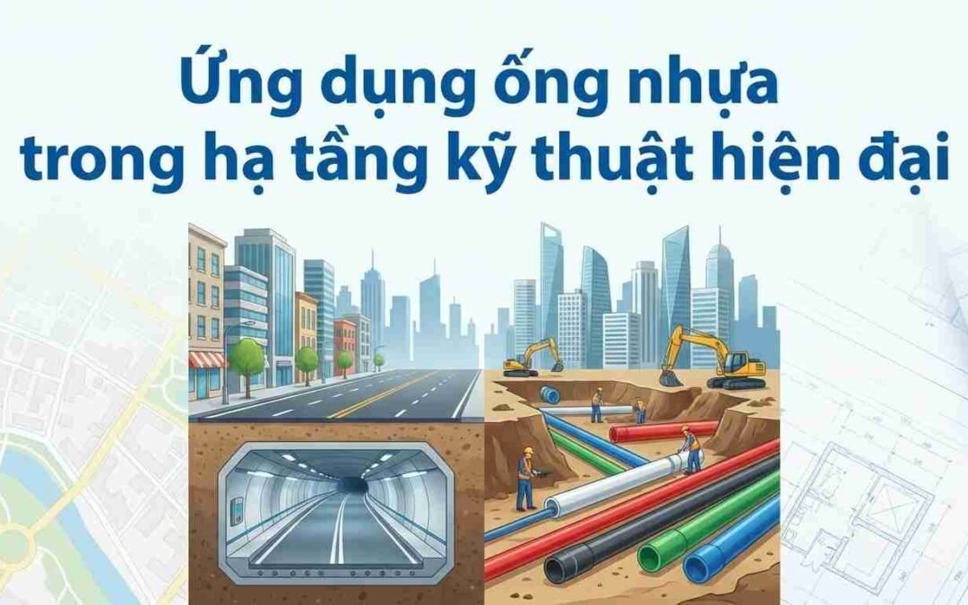 Ứng Dụng Ống Nhựa uPVC, HDPE, PPR Trong Hạ Tầng Hiện Đại
